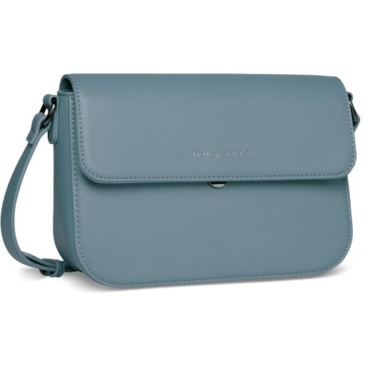 Bugatti Crossbody kabelka přes rameno ALMATA M 49666339 modrá přední strana