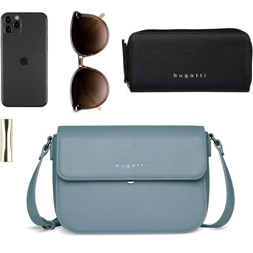 Bugatti Crossbody kabelka přes rameno ALMATA M 49666339 modrá doplňky