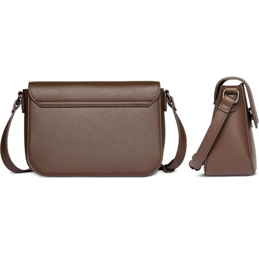 Bugatti Crossbody kabelka přes rameno ALMATA S 49666202 hnědá zadní a boční náhled