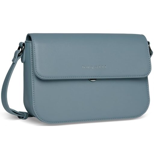 Bugatti Crossbody kabelka přes rameno ALMATA S 49666239 modrá přední strana