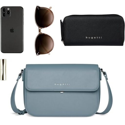 Bugatti Crossbody kabelka přes rameno ALMATA S 49666239 modrá doplňky