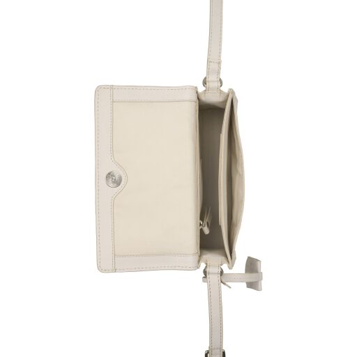 BURKELY dámská crossbody kabelka Cool Colbie 1000854.29.01 smetanová otevřená