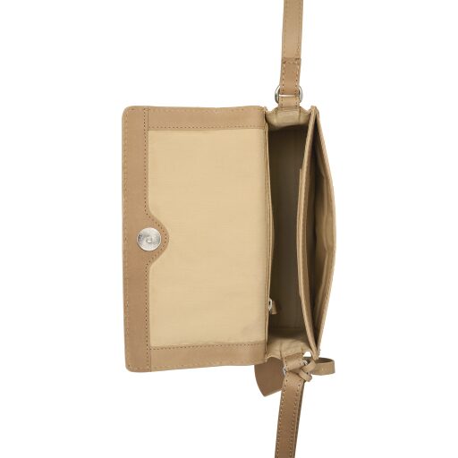 BURKELY dámská crossbody kabelka Cool Colbie 1000854.29.21 béžová otevřená
