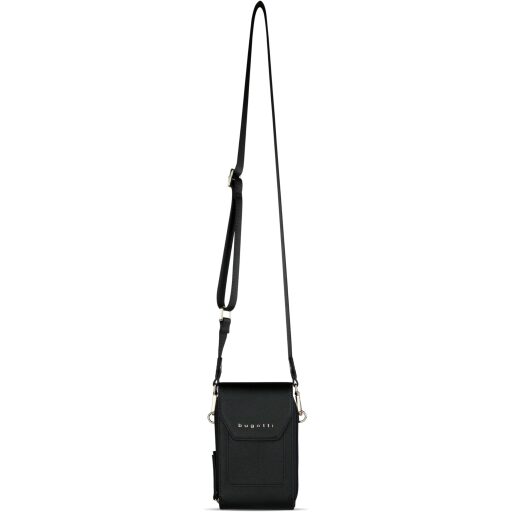 Bugatti Dámská crossbody kabelka ELLA 496636S01 černá nastavitelný ramenní popruh