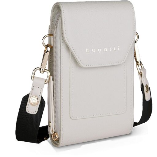 Bugatti Dámská crossbody kabelka ELLA 496636S50 béžová přední strana