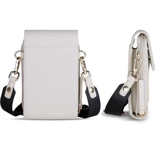 Bugatti Dámská crossbody kabelka ELLA 496636S50 béžová zadní a boční náhled