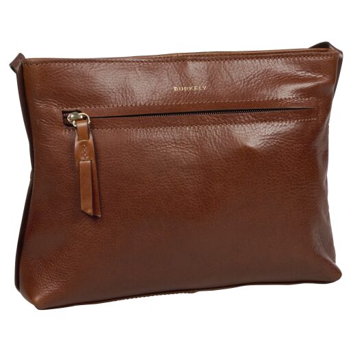 BURKELY dámská crossbody kabelka Fine Florence 1001705.34.23 hnědá zadní strana