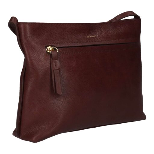 BURKELY dámská crossbody kabelka Fine Florence 1001705.34.51 burgundy zadní strana