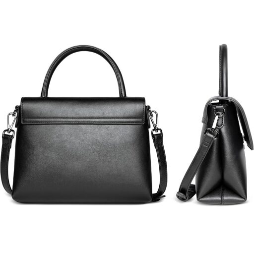 Bugatti dámská kabelka do ruky i přes rameno ALMATA 49666401 černá zadní a boční náhled