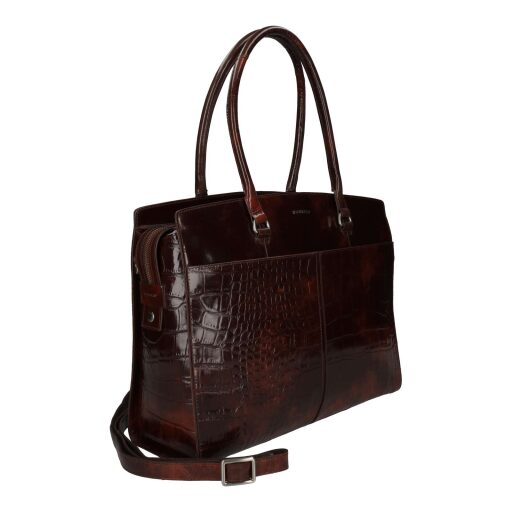 BURKELY dámská kabelka na notebook 15,6" Cool Colbie 1000432.29.97 burgundy boční náhled