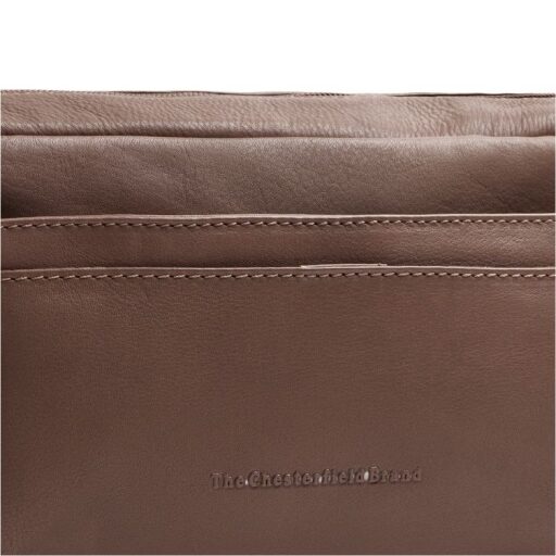 The Chesterfield Brand Dámská kabelka přes rameno Liora C48.142040 hnědá logo