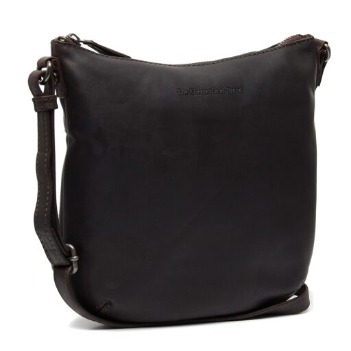 The Chesterfield Brand Kožená kabelka přes rameno / crossbody Redding C48.130701 hnědá - přední strana kabelky