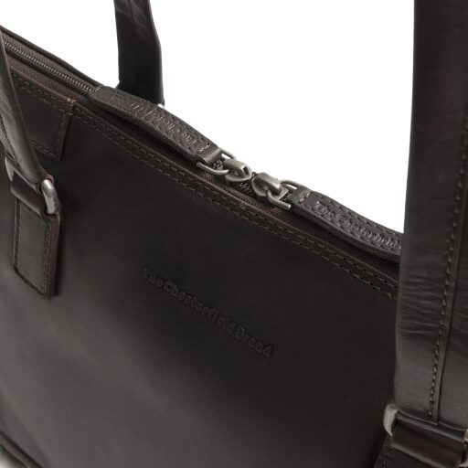 The Chesterfield Brand Dámská kožená kabelka Isara C40.111001 hnědá dvoucestný zip