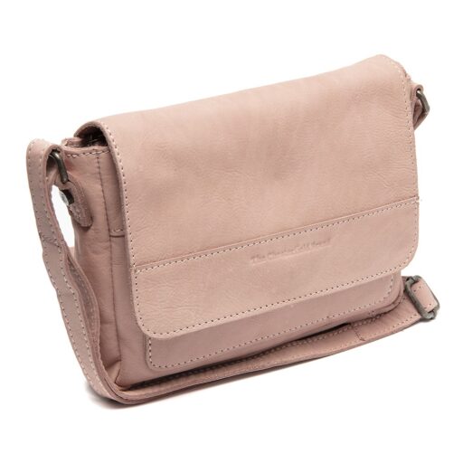 Dámská kožená kabelka přes rameno Ann C48.137309 světle růžová