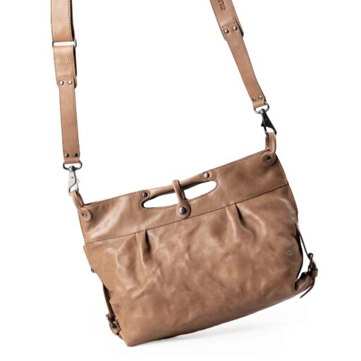 Aunts & Uncles kabelka přes rameno / crossbody 2v1 Grandma´s Luxury Club Mrs. Muffin 40301-132 béžová zadní strana
