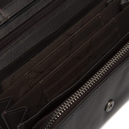 The Chesterfield Brand dámská kožená peněženka RFID Arvento C08.054701 hnědá detail