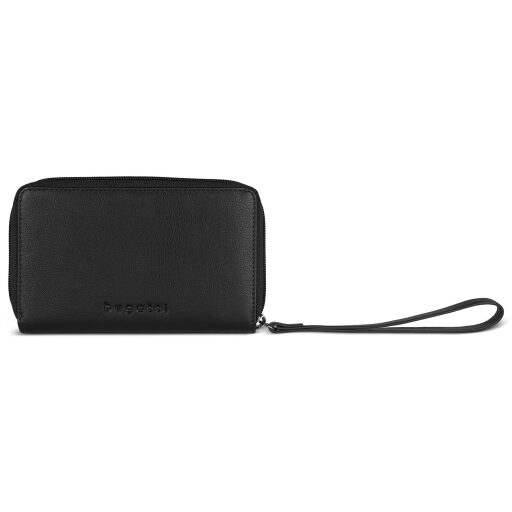Bugatti dámská kožená peněženka RFID Black Magic 49127401 černá zadní strana
