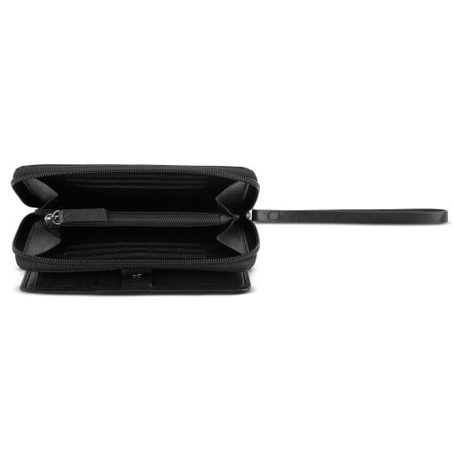 Bugatti dámská kožená peněženka RFID Black Magic 49127401 černá otevřená