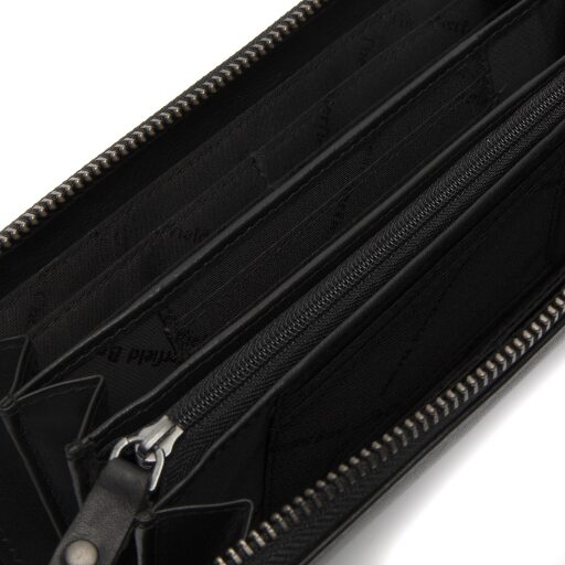 The Chesterfield Brand dámská kožená peněženka RFID Cantara C08.054600 černá detail