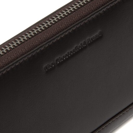 The Chesterfield Brand dámská kožená peněženka RFID Cantara C08.054601 hnědá logo
