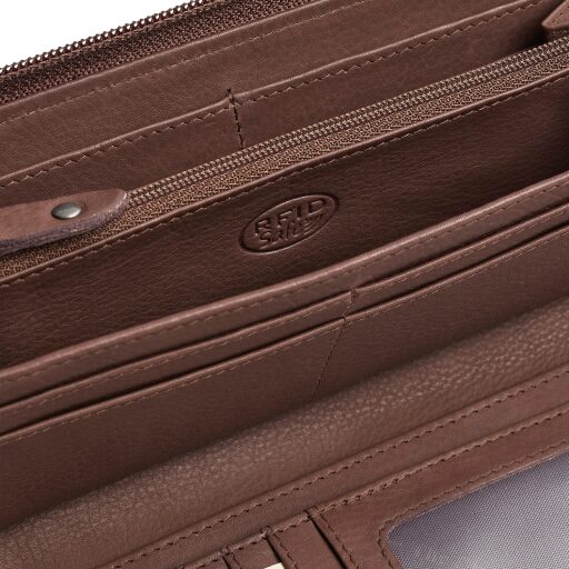 The Chesterfield Brand Dámská kožená peněženka RFID Mirelle hnědá rfid