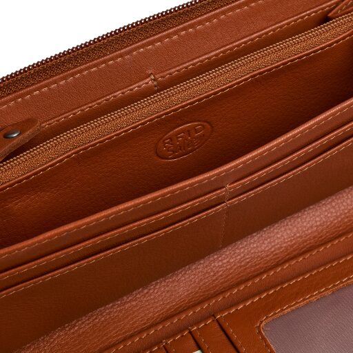The Chesterfield Brand Dámská kožená peněženka RFID Mirelle koňaková rfid