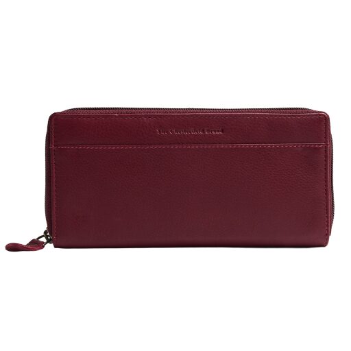 The Chesterfield Brand Dámská kožená peněženka RFID Mirelle vínově červená