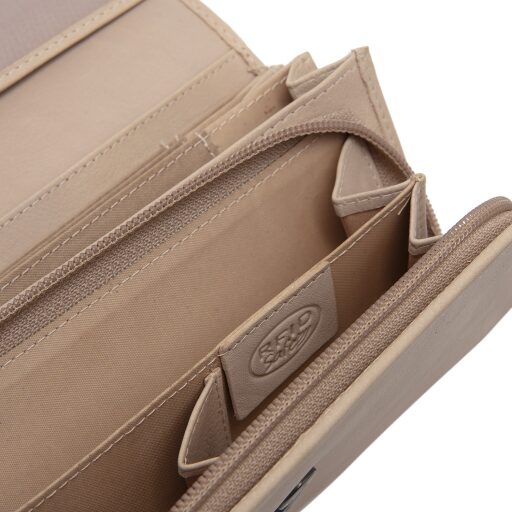 The Chesterfield Brand Dámská kožená peněženka RFID Valetta C08.062606 smetanová detail