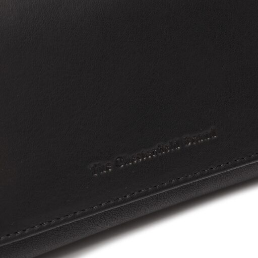 Dámská kožená peněženka RFID Zelan C08.062400 černá logo