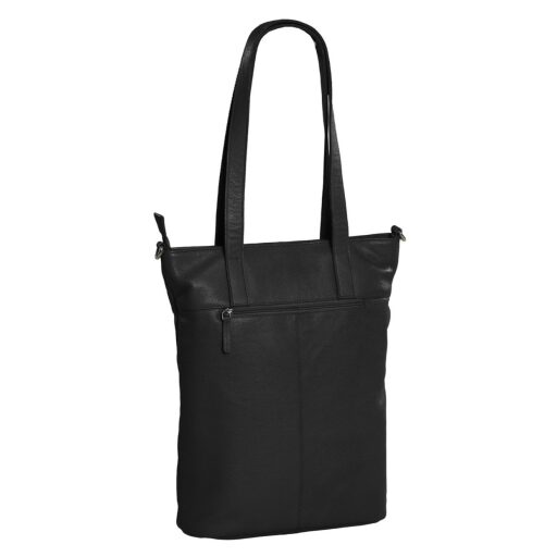 DANIEL RAY dámská kožená shopper kabelka Ulverstone DRL18.1593.00 černá zadní strana