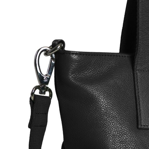 DANIEL RAY dámská kožená shopper kabelka Ulverstone DRL18.1593.00 černá detail
