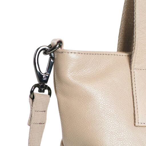 DANIEL RAY dámská kožená shopper kabelka Ulverstone  DRL18.1593.06 béžová detail