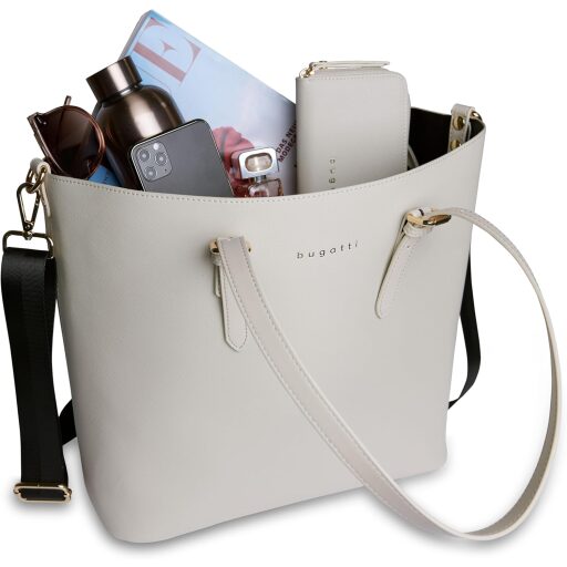 Bugatti Dámská shopper kabelka Ella L 493625S50 béžová otevřená