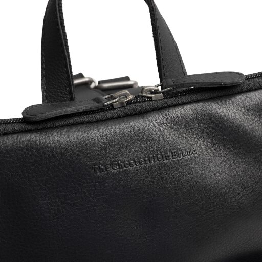 The Chesterfield Brand dámský kožený batoh do města Ilara C58.034800 černý logo