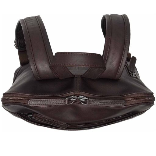 The Chesterfield Brand Dámský kožený batůžek Tigris C58.034501 hnědý náhled shora
