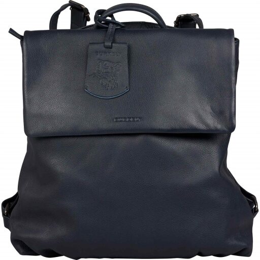 BURKELY Kožený kabelkový batoh Just Jolie 1000318.84.31 tmavě modrý