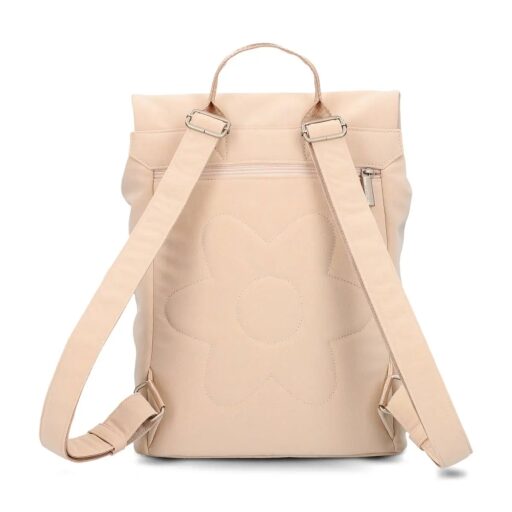 Zwei Elegantní dámský batoh do města Mademoiselle MR13SAN pískový zadní strana
