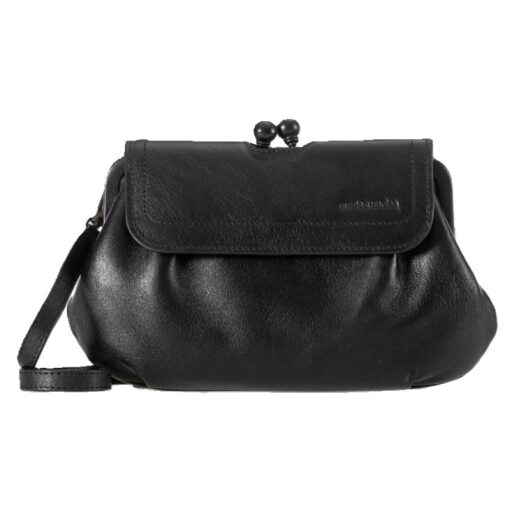 aunts & uncles kožená kabelka do ruky i přes rameno 3v1 Grandma´s Luxury Club Mrs. Whoopie Pie 40470-0 černá