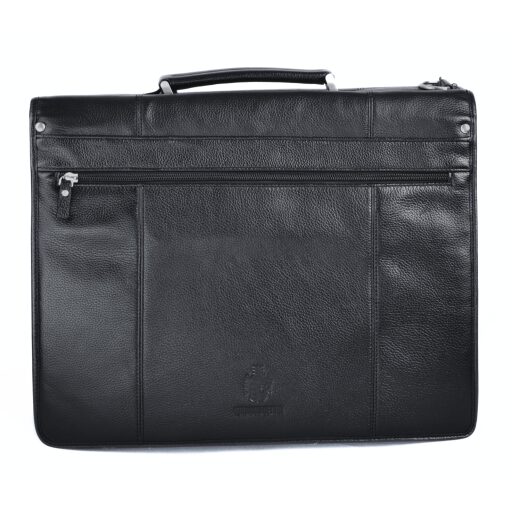 Kožená aktovka HAMBURG 3481 černá