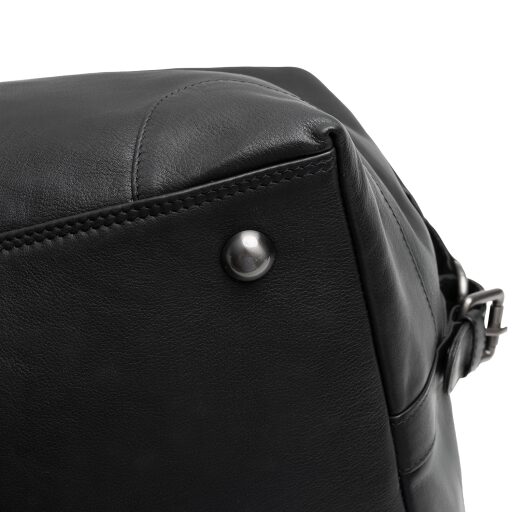 The Chesterfield Brand Kožená cestovní taška - weekender Amaris C20.006500 černá detail