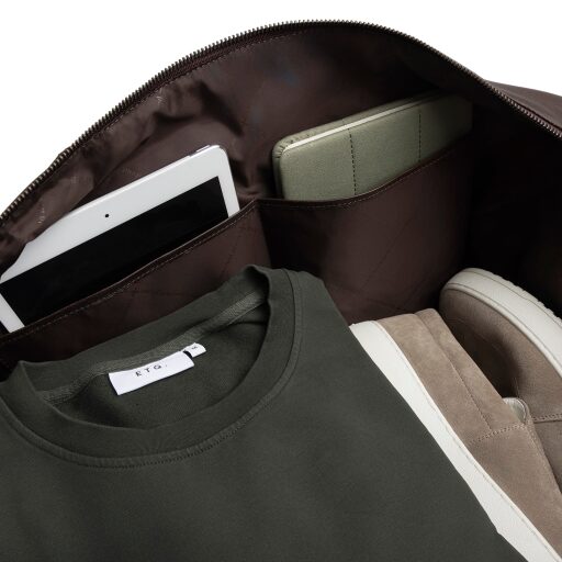 The Chesterfield Brand Kožená cestovní taška - weekender Amaris C20.006501 hnědá prostorná