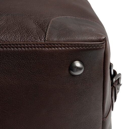 The Chesterfield Brand Kožená cestovní taška - weekender Amaris C20.006501 hnědá detail