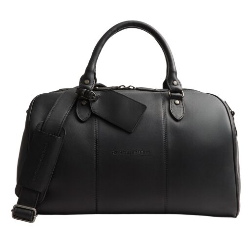 The Chesterfield Brand Kožená cestovní taška - weekender  C20.007000 Liam II černá