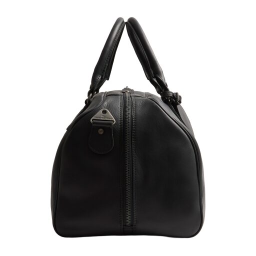 The Chesterfield Brand Kožená cestovní taška - weekender  C20.007000 Liam II černá boční náhled