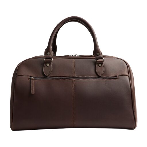The Chesterfield Brand Kožená cestovní taška - weekender C20.007001 Liam II hnědá zadní strana