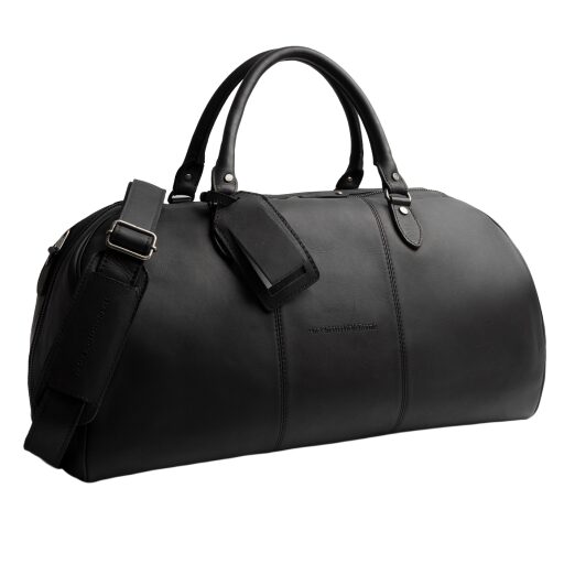 The Chesterfield Brand Kožená cestovní taška - weekender C20.007100 William II černá přední strana