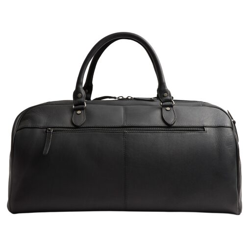 The Chesterfield Brand Kožená cestovní taška - weekender C20.007100 William II černá zadní strana
