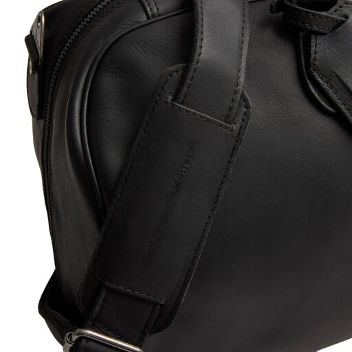 The Chesterfield Brand Kožená cestovní taška - weekender C20.007100 William II černá ramenní polstrování