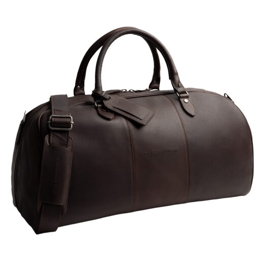 The Chesterfield Brand Kožená cestovní taška - weekender C20.007101 William II hnědá přední strana