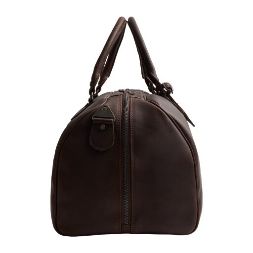 The Chesterfield Brand Kožená cestovní taška - weekender C20.007101 William II hnědá boční náhled